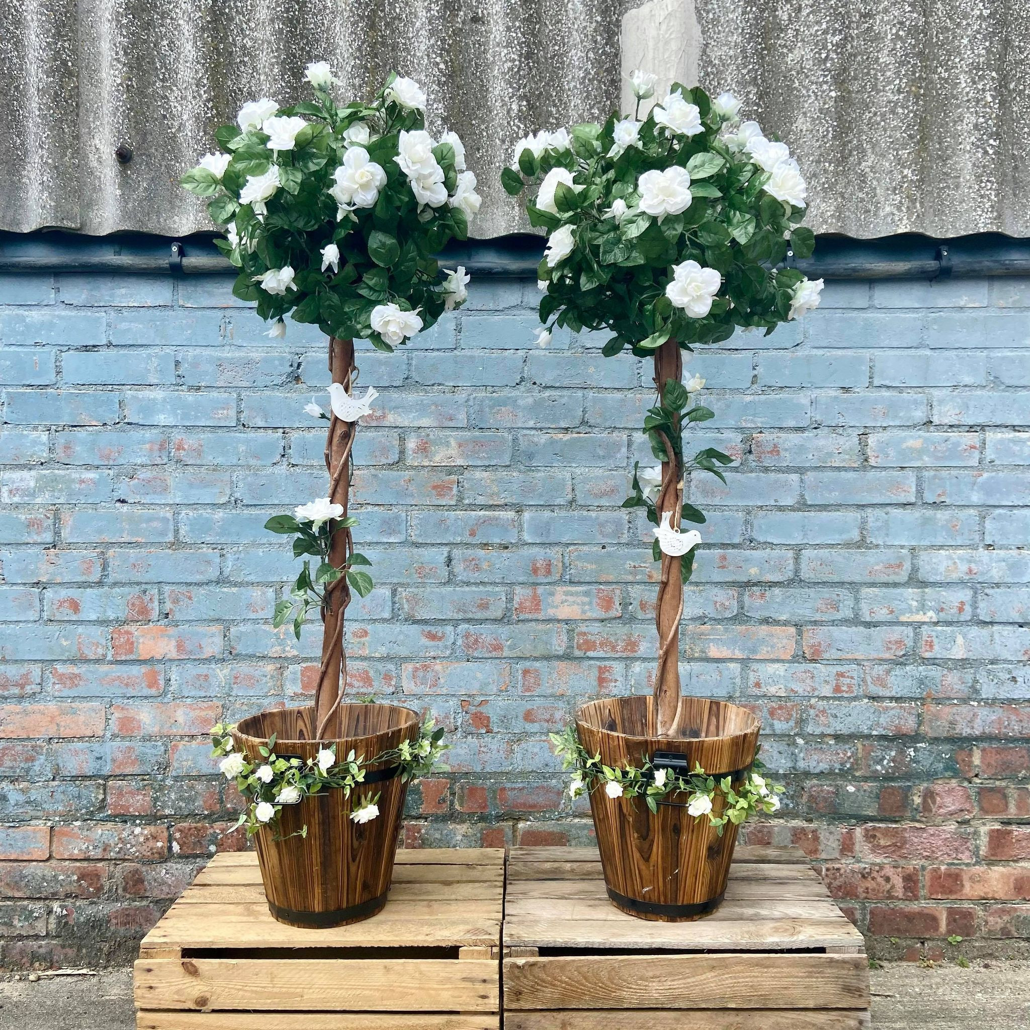 Artificial Rose Tree